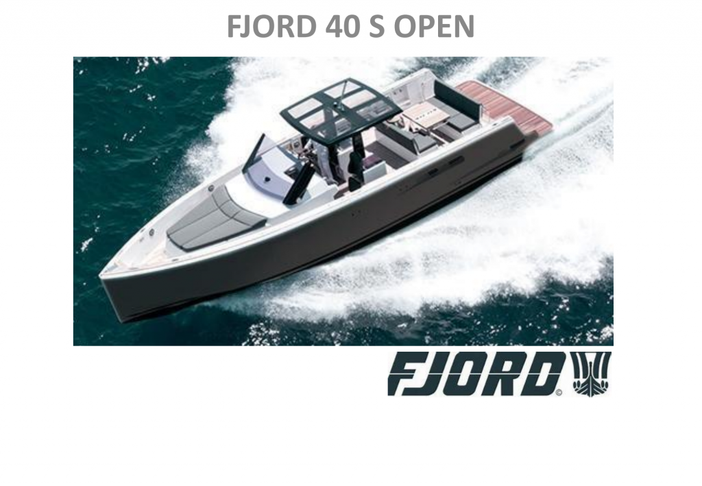 FJORD 40 S OPEN A 2